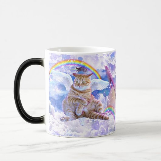 猫ユニコーン – ケチコーン モーフィングマグカップ (左)
