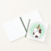猫ユニコーンSketchbookノートブック ノートブック (内部)