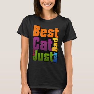 猫ユニーク最高のパパ Tシャツ