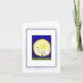 猫ユニーク母さんパパ カード (正面)