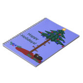 猫ユーモアのある手帳 ノートブック (左側)