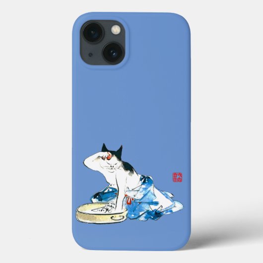 猫ユーモアのある日本の入浴II Case-Mate iPhoneケース (裏面)