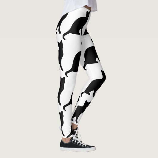 猫ヨガパンツ レギンス (右)