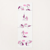 猫ヨガポーズマット ヨガマット (正面)