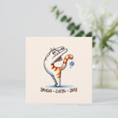 猫ヨガポーズ – ヨガ – 猫 – Joy (スタンド正面)