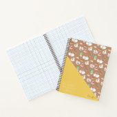 猫ライフキャットドードルパターン ノートブック (内部)