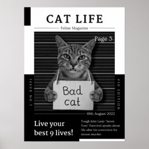 猫ライフ誌 ポスター