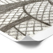 猫ラグドールポートレートポスター ポスター (角)