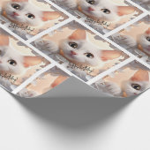 猫ラッ高品質ピング紙 ラッピングペーパー (角)