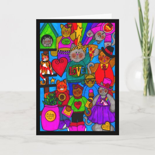 猫ラブカード カード (正面)