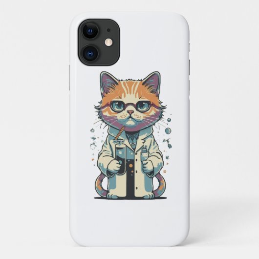 猫ラボ集中 Case-Mate iPhoneケース (裏面)
