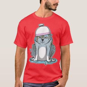 猫ラーメンのスープ好き Tシャツ