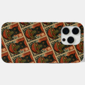 猫ラーメン日本のグラフィックおもしろいかわいい猫アニメ Case-Mate iPhoneケース (裏面 (横))