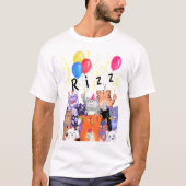 猫リズTシャツ Tシャツ (正面)