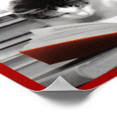 猫リテラシ読ーのポスター ポスター (角)