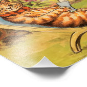 猫リラックスがナプスベリーの境内で フォトプリント            (角)