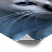 猫リラックスの ポスター (角)