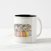 猫リラックスマグ ツートーンマグカップ (正面右)