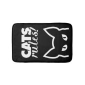 猫ルール バスマット (正面)