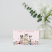 猫レスキュー+里親探し+地域活動 名刺 (スタンド正面)