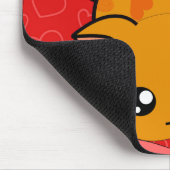 猫レディ熱狂するー超かわいいかわいいアニメ子猫 マウスパッド (コーナー)