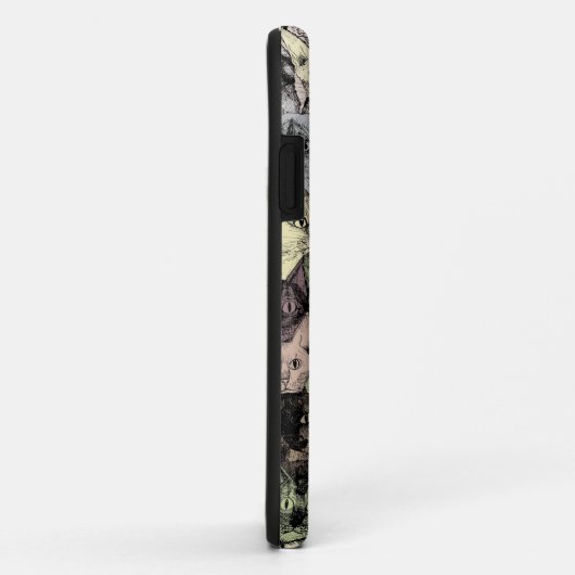 猫レトロ Case-Mate iPhoneケース (裏面/右)