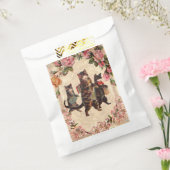 猫ヴィンテージかわいらしアンティーク子猫 フェイバーバッグ (封をした状態)