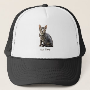 猫ヴィンテージポートレートペットtomcat動物デザイン キャップ