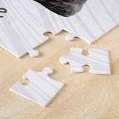 猫ヴィンテージポートレートペットtomcat動物デザイン ジグソーパズル (側面)