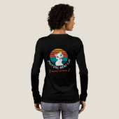 猫一匹だけでもいい トライブレンドTシャツ (背面全体)