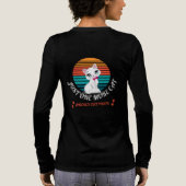 猫一匹だけでもいい トライブレンドTシャツ (背面)