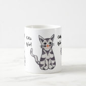 猫万歳 コーヒーマグカップ (中央)