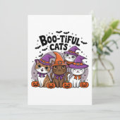 猫不気味とカボチャ 招待状 (スタンド正面)