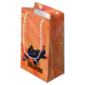 猫不気味とネズミ スモールペーパーバッグ (正面アングル)