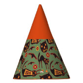 猫不気味ハローウィンパーティ帽子 パーティーハット (右)