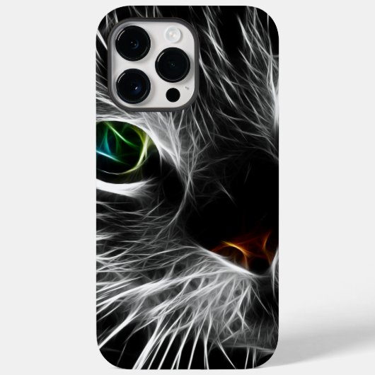 猫不気味猫霊動物 Case-Mate iPhoneケース (裏面)