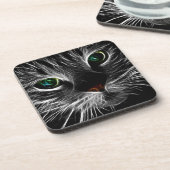 猫不気味猫魂の動物コースター コースター (左側)