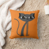 猫不気味 – 枕 (ブランケット)