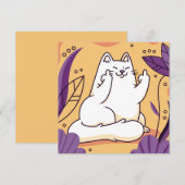 猫与えの指 (正面/裏面)