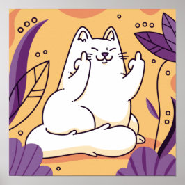 猫与えの指 ポスター