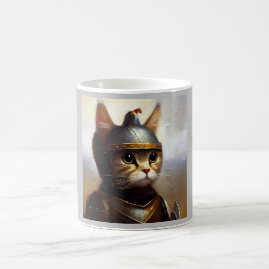 猫中世のナイト コーヒーマグカップ (中央)