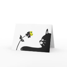 猫中挨拶状のブランク