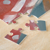 猫主婦料理ディナー ジグソーパズル (側面)