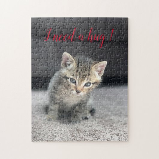 猫人気があるデザイン ジグソーパズル (縦)