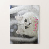 猫人気があるデザイン ジグソーパズル (縦)