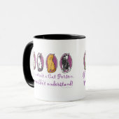 猫人間のユーモア マグカップ (正面左)