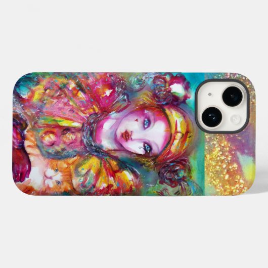 猫付きピエロ Case-Mate iPhoneケース (裏面 (横))