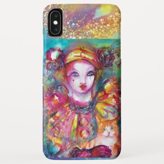 猫付きピエロ Case-Mate iPhoneケース (裏面)