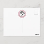 猫付きポストカード ポストカード (裏面)