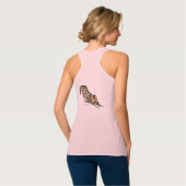 猫伸張 タンクトップ (裏面フル)